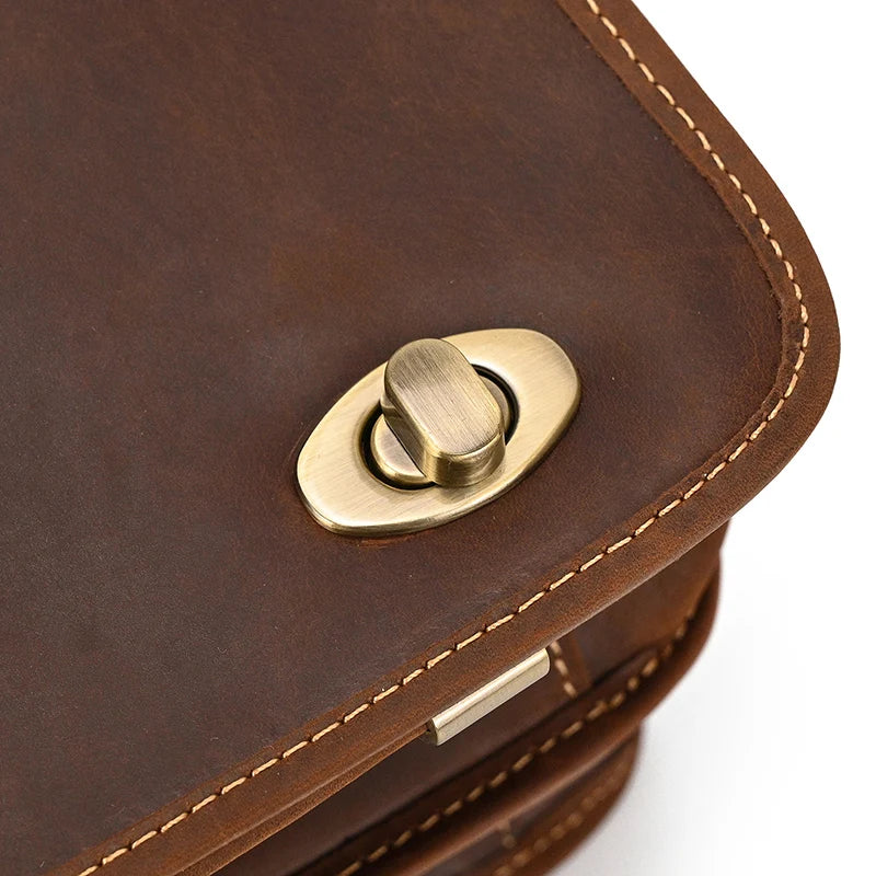 Wulfstan: Versatile Elegance: Genuine Leather Laptop Bag & Business Briefcase for Professionals