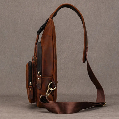 Alaric: UrbanGuardian - Slim Anti-Theft Chest Bag / Crossbody Bag