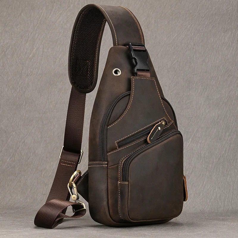 Alaric: UrbanGuardian - Slim Anti-Theft Chest Bag / Crossbody Bag