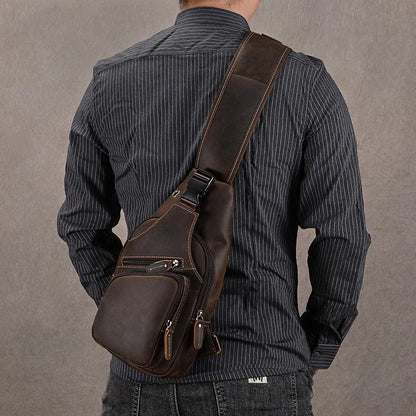 Alaric: UrbanGuardian - Slim Anti-Theft Chest Bag / Crossbody Bag