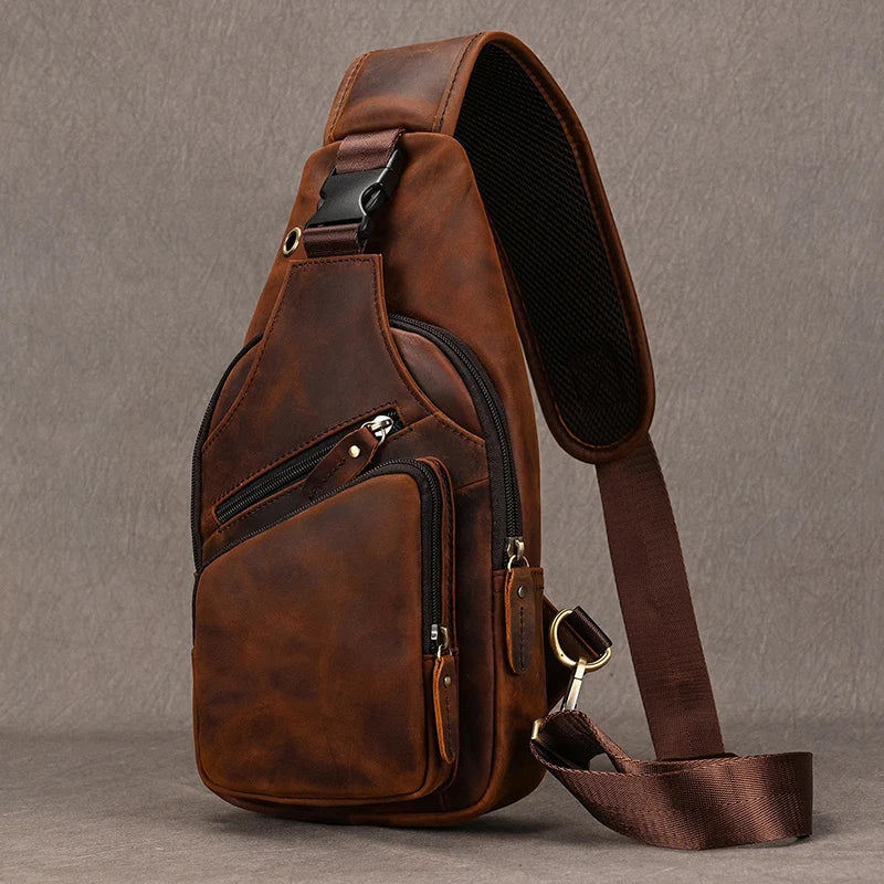 Alaric: UrbanGuardian - Slim Anti-Theft Chest Bag / Crossbody Bag