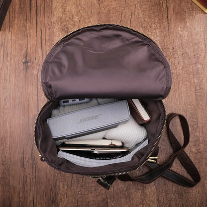 Walter: Timeless Traveler - Vintage Crazy Horse Leather Duffle Bag