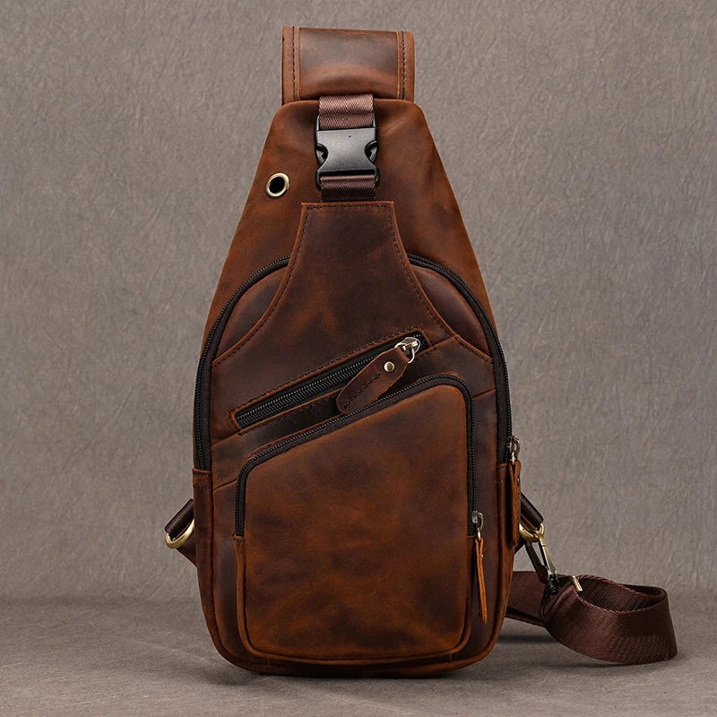 Alaric: UrbanGuardian - Slim Anti-Theft Chest Bag / Crossbody Bag