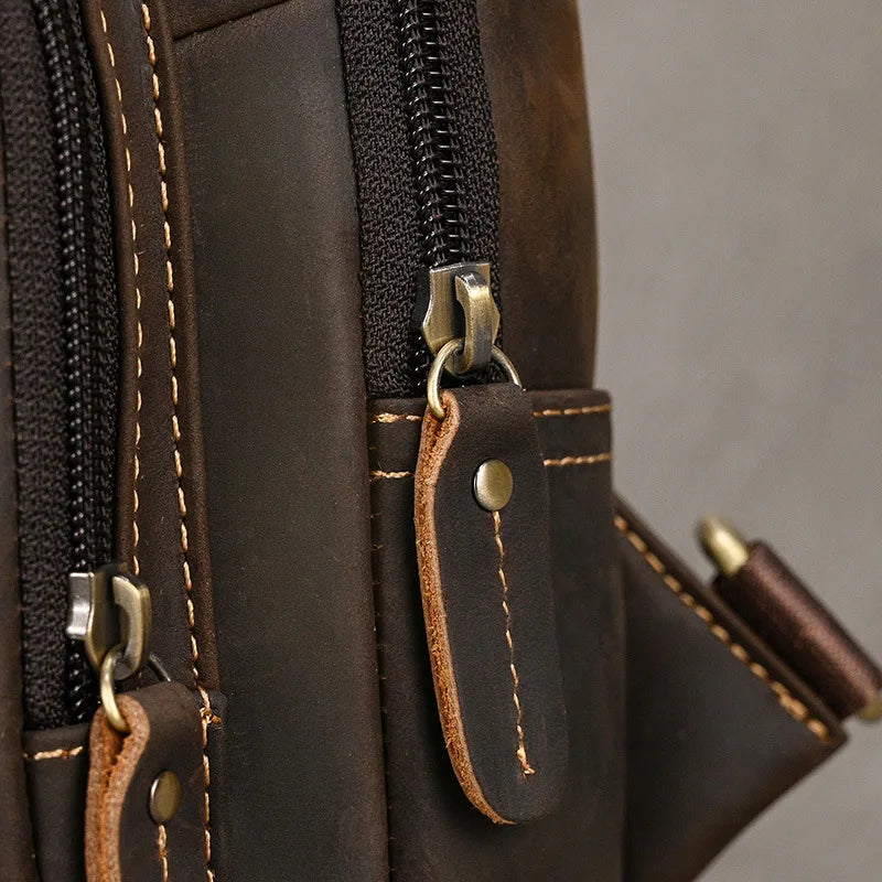 Alaric: UrbanGuardian - Slim Anti-Theft Chest Bag / Crossbody Bag